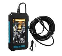 Caméra d'inspection endoscope HaloVerde avec double objectif de 8 mm et écran HD 1080p, une caméra d'inspection d'égouts classée IP67 pour l'entretien de la plomberie CVC