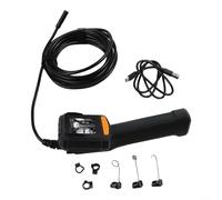 Caméra d'inspection endoscope HD 1920p avec écran IPS de 2,4", 8 lumières LED à luminosité réglable, batterie de 2000 mAh, étanchéité IP67 pour l'entretien des machines et (5 m)