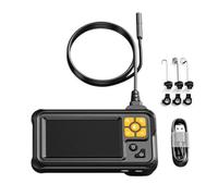 Caméra d'inspection endoscope industriel à écran de 10,9 cm, câble semi-rigide en ABS pour l'entretien des tuyaux, caméra de diagnostic automobile pour environnement sombre