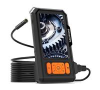 Caméra d'inspection, Endoscope industriel HD1080P, écran IPS de 4.3 pouces, caméra USB de 8MM, Endoscope d'inspection des tuyaux de voiture et des égouts(20m)