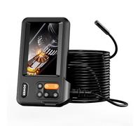 Caméra d'inspection endoscope industrielle avec écran HD de 4,3", 1080p 2000 mAh IP67 étanche pour canalisation, réparation de voiture et égout (C)