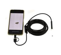 KALEA-INFORMATIQUE Caméra d'inspection Endoscope pour Mac PC et Smartphone capteur 7mm avec éclairage LED. Flexible étanche IP67 Longueur 5m