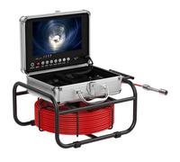Caméra d'inspection industrielle des égouts avec écran HD 720p, endoscope étanche pour plomberie et entretien des tuyaux, câble de 30 m pour un accès profond