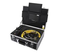 Caméra d'inspection industrielle des égouts avec écran LCD 7" - endoscope étanche IP68 avec WiFi, DVR et carte 8 Go pour inspection des canalisations et canalisations - 20 m