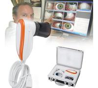Caméra d'iridologie professionnelle 5 Mpx avec objectif 30X, logiciel d'analyse Iris, compatible Windows, idéal pour la santé et le bien-être