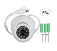 Camera dome analogique AHD IR filaire HD 2MP 1080P 24 LED etanche pour exterieur (PAL)