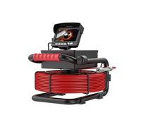 Caméra Drainage Caméra D'inspection De Canalisation D'égout 10M/20M/30M/50M DVR IP68 Drain 17MM/22MM Endoscope Industriel Moniteur 4.3"(10m,22MM Camera)