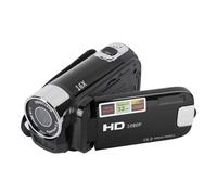 Caméra DV 4K Écran Rotatif TFT 48MP 2,7 Pouces, Zoom Numérique 16x, Caméra Vidéo DV 48MP avec Câble USB, Sortie HD, Lumière de Remplissage Avant, avec Une clarté Impeccable (Black)