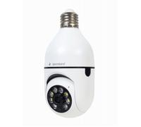 Camera electronique Gembird - TSL-CAM-WRHD-01 - Smart Home WiFi-Kamera, 355Â°drehbar,E27,1080p,weiÃ