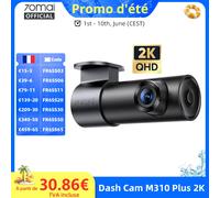 Caméra embarquée 70mai M310 Plus 2K 1440P 143 ° FOV F1.55 Contrôle vocal intelligent Surveillance de stationnement 24h Vision nocturne 70mai M310 Plus 2K Caméra embarquée