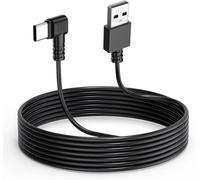 Caméra Embarquée Câble Pour Usb-C Dash Cam,3.5m L Coudé Type-C-Adaptateur Cordon D'alimentation,Caméra Tableau Bord Cordon Chargeur Pour Caméra Miroir,Conduite Enregistreur,Voiture Dvr