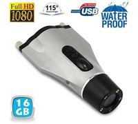 Camera Embarquée Caméra Sport Étanche Waterproof Full HD 1080P Velo Argent 16 Go YONIS