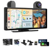 Caméra Embarquée Carpuride W903S Sans Fil 4K HD, Bluetooth, GPS, Enregistrement en Boucle