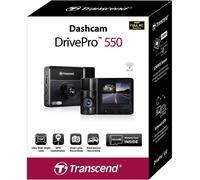 Caméra embarquée + GPS Transcend DrivePro 550B Angle de vue horizontal=150 ° 12 V, 24 V Wi-Fi, batterie, caméra dintérieur