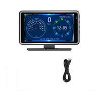 Caméra embarquée HD avec écran HUD Head Up - Connectivité smartphone - Cordon d'alimentation et chargeur de voiture - Compatible avec la plupart des modèles de voiture (pas de carte TF)