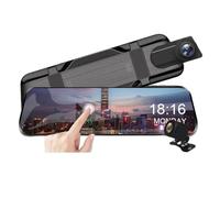 Caméra embarquée pour Voiture, 1080P Dashcam Miroir Cam WiFi Double Lentille Enregistreur Vidéo Voiture Dvr,pour Les Voitures