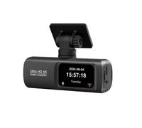 Caméra embarquée pour Voiture, Dashcam De Voiture Ultra Haute Définition 4K Double Enregistrement Avant Et Arrière, Connectivité Smartphone, Suivi Trajectoire Conduite GPS,pour Les Voitures
