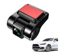 Caméra embarquée pour voiture, enregistreur de conduite | Caméra embarquée | Haute définition | USB avec microphone intégré pour la réduction du bruit, capteur G, enregistrement en boucle, grand angle