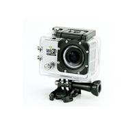 Camera Embarquée Sports Wi-Fi LCD Caisson Etanche Waterproof 12 Mp Full HD Blanc + SD 64Go