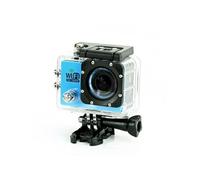 Camera Embarquée Sports Wi-Fi LCD Caisson Etanche Waterproof 12 Mp Full HD Bleu + SD 16Go