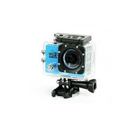 Camera Embarquée Sports Wi-Fi LCD Caisson Etanche Waterproof 12 Mp Full HD Bleu + SD 4Go