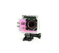 Camera Embarquée Sports Wi-Fi LCD Caisson Étanche Waterproof HD 12 Mp Rose 8 Go YONIS Rose G