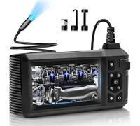 Caméra Endoscope 20 mètres, 4,3 pouces IPS Sonde Caméra avec 8 LED, 1080P HD Caméra endoscopique industrielle, étanche 8 mm, caméra d'égout/d'inspection, gadgets