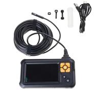 Caméra endoscope à câble de 1/5/10 m IP67 étanche de type C rechargeable avec écran de 4,3 pouces 8 LED pour inspection du moteur endoscope