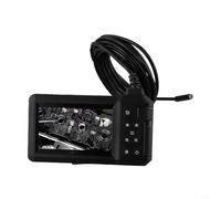 Caméra endoscope industrielle HD 1080p avec écran de 4,3", objectif 8 mm, sonde étanche de 5 m pour réparation automobile, outil d'inspection endoscope IP67