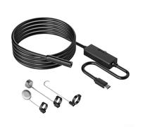 Caméra endoscope numérique HD 1920p avec 8 lumières LED IP68 étanche pour iOS pour l'inspection de tuyaux Android Câble 2 m à 10 m (2 m)