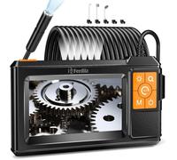 Camera Endoscopique 10M Ferdiiz, 1080P HD Ecran IPS 4,3 Pouces Camera Inspection Canalisation avec 8+2 Lumières LED, IP67 Étanche