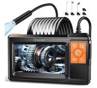 Camera Endoscopique 5M Ferdiiz, 1080P HD Ecran IPS 4,3 Pouces Camera Inspection Canalisation avec 8+2 Lumières LED, IP67 Étanche