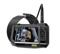 Caméra Endoscopique À Écran LCD HD 1080P, Vidéoscope Numérique, Tuyau, Endoscope D'inspection De Voiture Image HD(8mm Three Lens 5m)