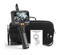 Caméra endoscopique articulée à double objectif 5 pouces IPS avec caméra serpent bidirectionnelle de 8, mm for la maison automobile