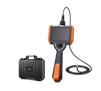 Caméra endoscopique articulée à objectif unique 360 ° de 3,9 mm avec écran LCD 5 pouces for caméra d'inspection automobile, endoscope pipeline(3m,6mm)