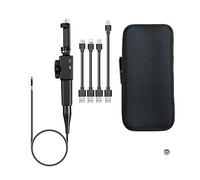 Caméra Endoscopique Articulée, Endoscope Visuel Industriel Automobile, 8.5MM, 2 Voies Et Sonde À 180 Degrés, 2m des Images Claires Précises