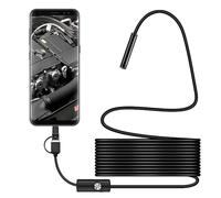 Caméra endoscopique avec lumière, endoscope avec lumière LED réglable, caméra endoscope, caméras d'inspection étanches