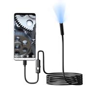 Caméra endoscopique avec lumière LED étanche pour inspection automatique Connexion USB