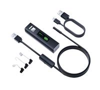 Caméra endoscopique avec lumière pour téléphone portable - Caméra d'inspection avec lumière LED réglable - Serpent