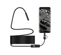 Caméra Endoscopique Brightake 7mm HD Etanche avec LED Compatible Android PC 10m Noir