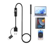 Caméra Endoscopique - Caméra d'Inspection de Plomberie Étanche IP67,Câble de 3,5 m, Endoscope Industriel Portable Réglable pour Inspection de Plomberie