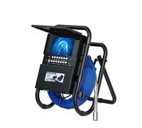 Caméra endoscopique, Caméra d'inspection de tuyau caméra d'endoscope avec l'endoscope industriel plombier DVR d'égout localisateur 512HZ auto-nivelant(20m,23MM CAMERA)