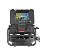 Caméra endoscopique, Caméra d'inspection de tuyau d'égout DVR 9 "IPS 23mm 1080P IP68 512HZ compteur d'endoscope localisateur à nivellement automatique avec carte vidéo 16GB(20m)