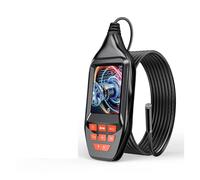 Caméra endoscopique, Caméra d'inspection d'égout de tuyau 108 0P HD Borescope 3" LCD d'endoscope à écran avec 6 LED for inspection voiture 15m(10m,5.5mm single lens)