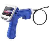 Caméra Endoscopique, Caméra d'inspection d'endoscope Industriel 1080P vidéoscope portatif d'endoscope portatif de câble Dur avec l'endoscope d'affichage à Cristaux liquides de 4.3 Pouces(1m)