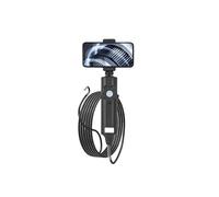 Caméra endoscopique, Caméra D'inspection Endoscopique HD Articulée Bidirectionnelle À 360° Avec Lumière, Sonde Étanche IP67, Compatible Divers Systèmes,Endoscope industriel