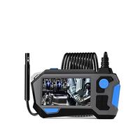 CaméRa Endoscopique Caméra endoscope industrielle à Rotation automatique 360 ° direction degrés double lentille 4.5 ''câble rigide d'endoscope d'inspection d'écran(10m,16MM Auto Rotate)