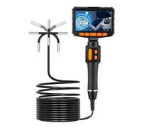 Caméra endoscopique, Caméra Endoscopique Articulée Rotative Bidirectionnelle 360° 4,3 Pouces HD 1080P For Inspection Automobile Et Industrielle, Câble De 2 M,Endoscope industriel