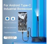 Caméra endoscopique de type C avec 6 lumières LED, idéale pour les scénarios de voiture, 5.5/7mm, 1m, 1.5m, 2m 5.5MM LENS