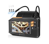 Caméra Endoscopique Ennovor 10M - Écran IPS 4 3"" 1920P - 8 LED + IP67 - Batterie 3000mAh - Sans App/WiFi - Lentille Rotative